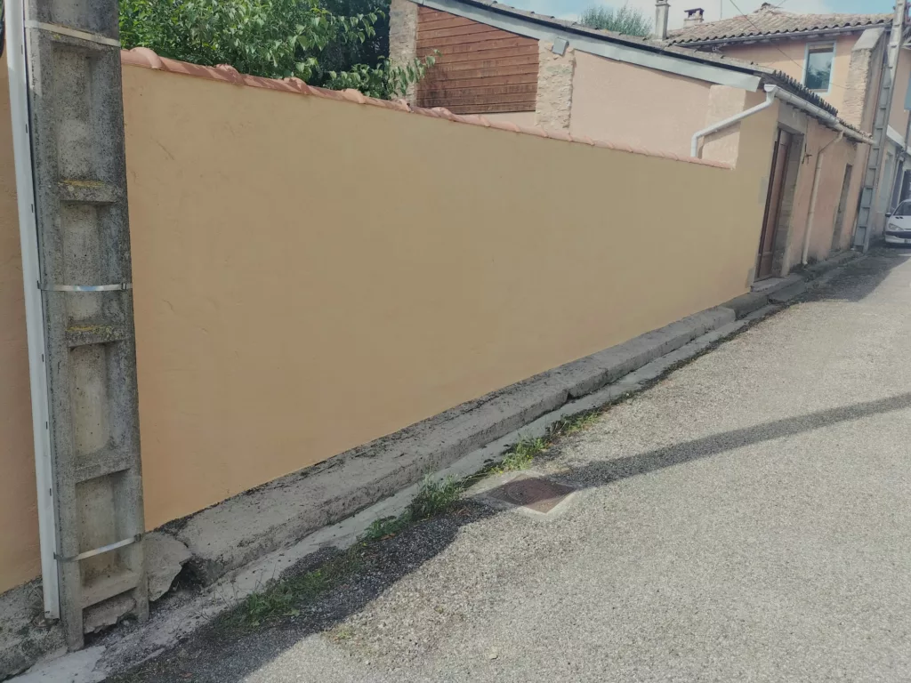 Façade rénovée